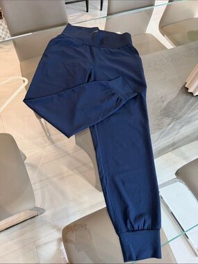adidas Navy Active Joggers. Blue. Size Medium. Like Nee!
